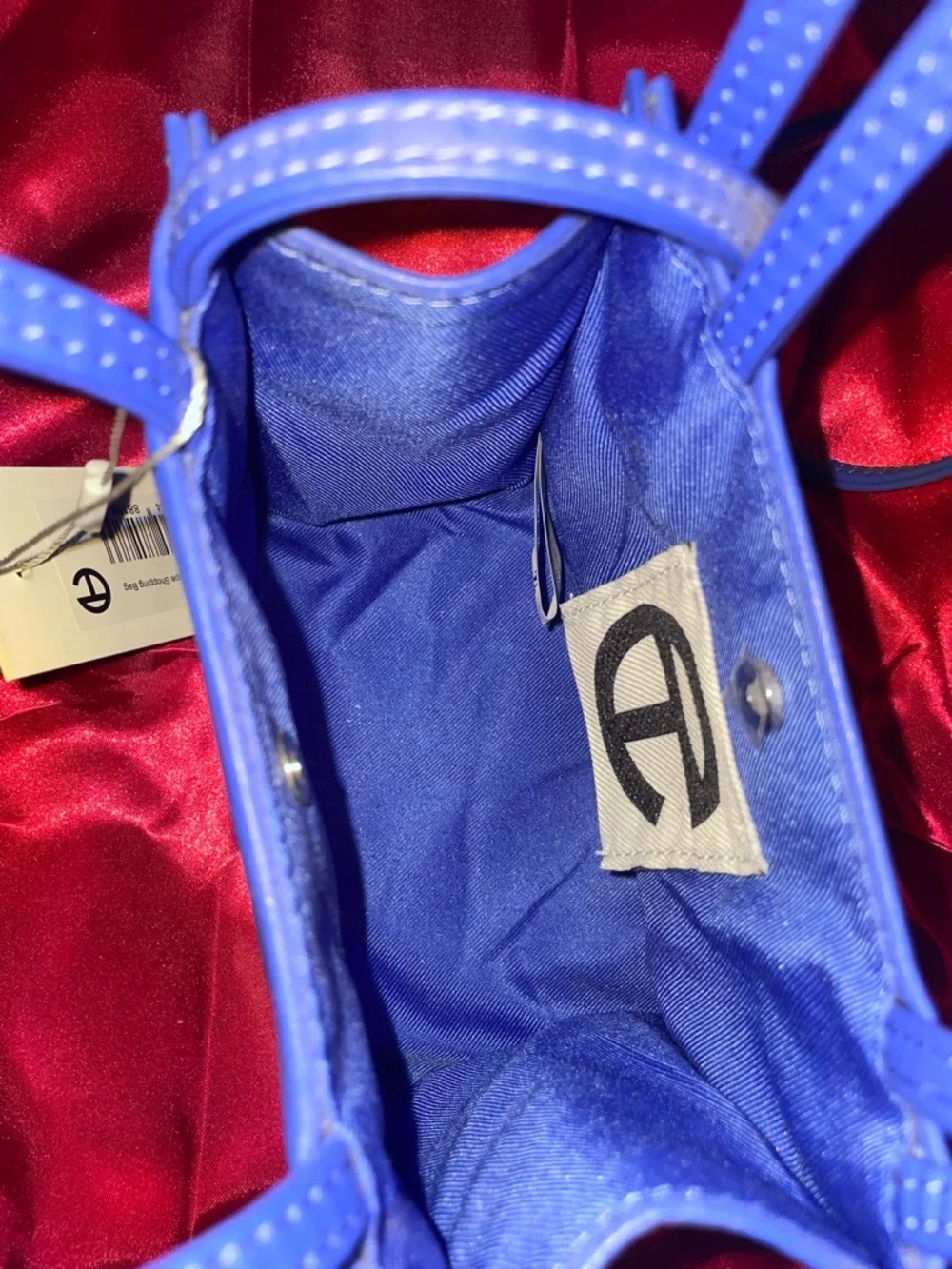 Telfar Mini Bag in Electric Blue - Picture 9 of 10